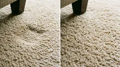 Díry v koberci zmizí jako mávnutím kouzelného proutku: levný způsob, jak obnovit podlahovou krytinu
