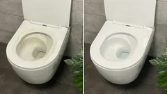 Dvě tablety na půl litru vody a i ty nejstarší toalety budou zářit jako nové.