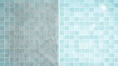  Jak vyčistit obklady v koupelně od nánosů? Výsledek vás překvapí