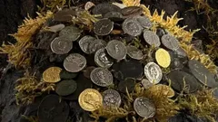 Výstava ukazuje keltské mince i tudorovské šperky nalezené s detektorem kovů