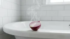 Proč zkušené hospodyňky dávají cibuli do koupelny: zapamatujte si tento přírodní způsob čištění a ochrany